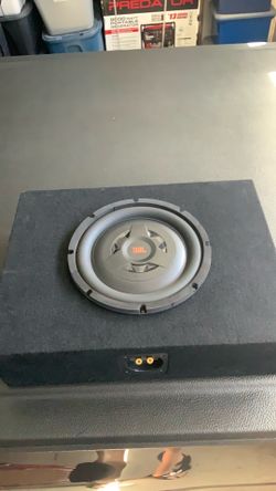 Shallow 10” sub