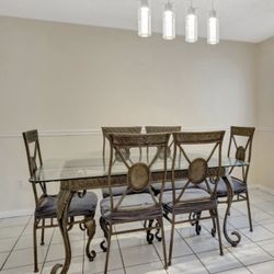 Beautiful Six Seat Dining Table