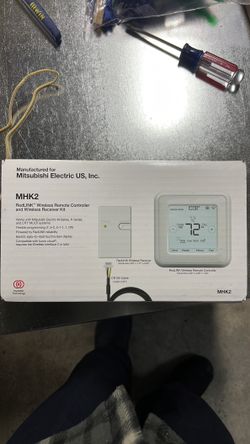 Mitsubishi MHK2 wireless thermostat