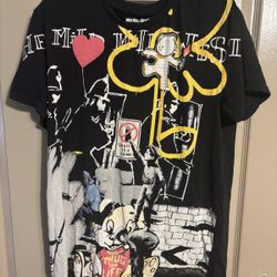 Eleven Paris x Brandalised Graffiti T Shirt Size Medium 