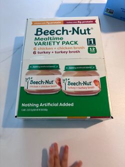 Baby food chicken and turkey