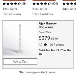 All Modern bookshelf vertical