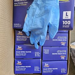 BLUE GLOVES $50 BLACK GLOVES $60