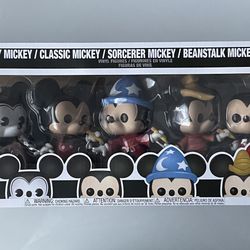 Mickey 5 Pack Funko Pop Amazon Exclusive