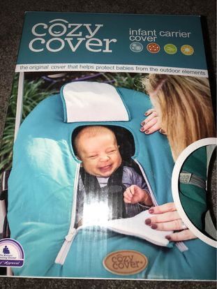 Cozy Cover Infant Carrier Cover - Teal