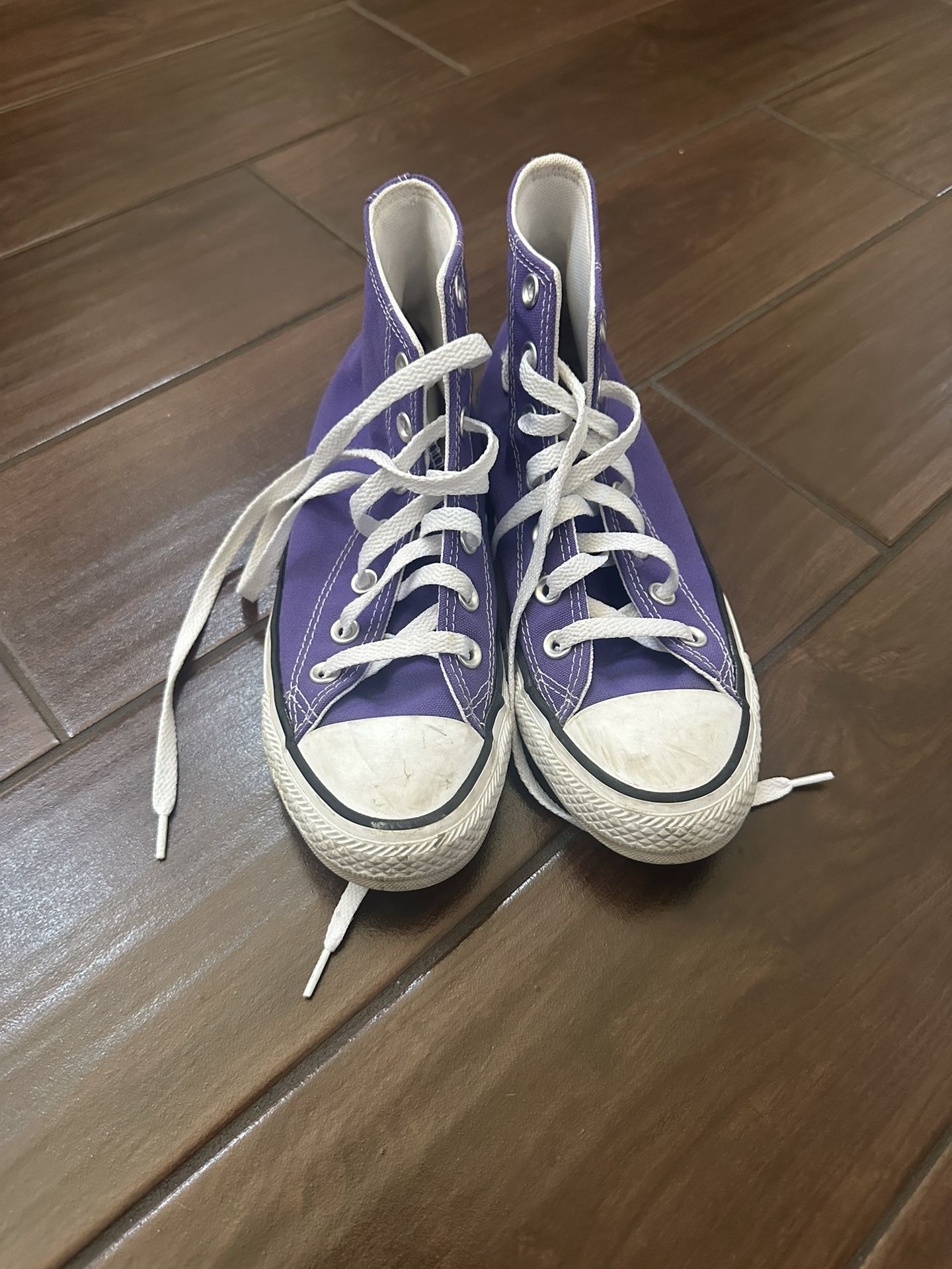 Purple Converse