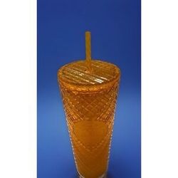 2022 Gradient Summer Orange Mango Ombre Jewelry Ventilation Roller Cup 24oz