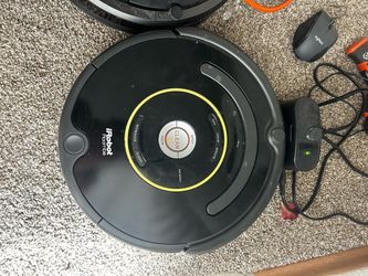 Roomba iRobot 650 Robot Robotic Vacuum Cleaner Machine Black with Box parts only