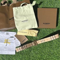 size 34-36 burberry belt