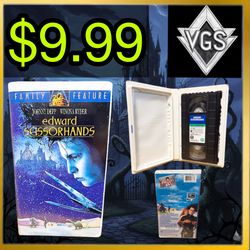 *CLASSIC* Edward Scissorhands VHS 1990