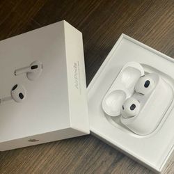 Apple AirPods 3 Wireless Headphones - $15 Down Today