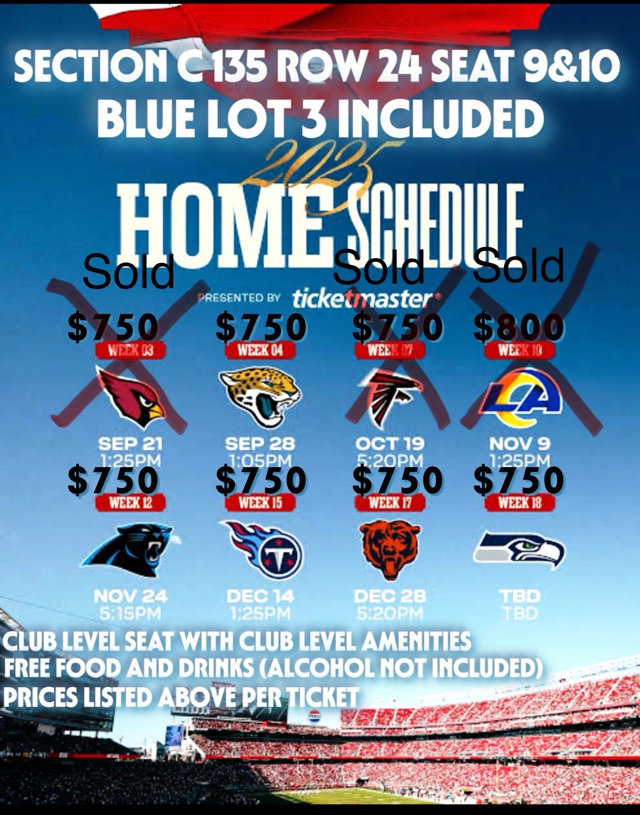 49ers Game Ticket