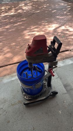 Stationary thinset mixer