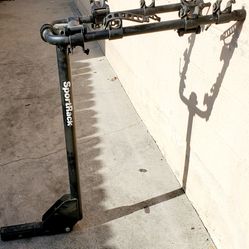 3-Bicycle Hitch Mounted Bike Rack Carrier
