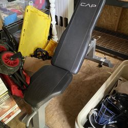 Cap Barbell Utility Weight Bench For Bench Press Dumbbells Exercise