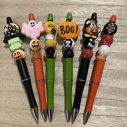 Halloween Beaded Pens