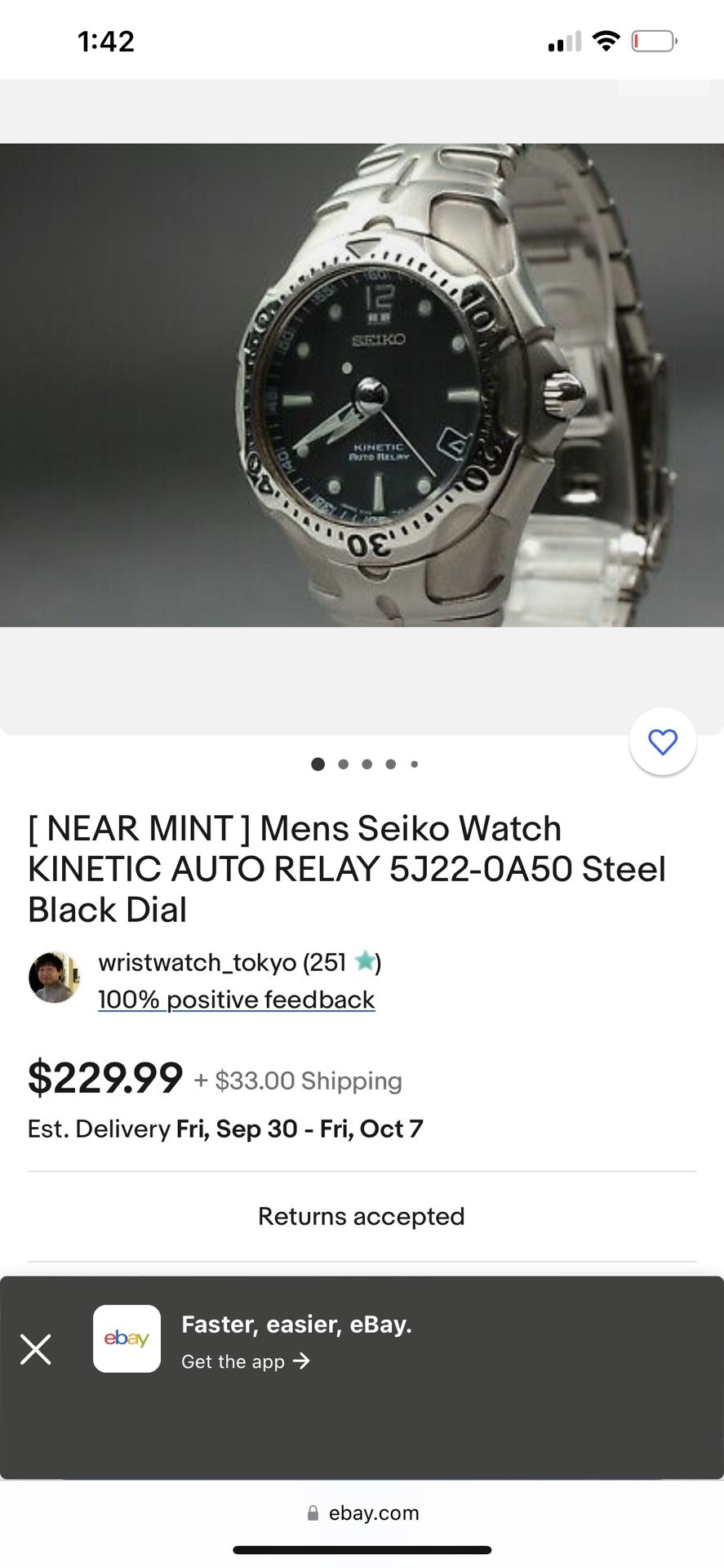 Seiko 5j22 Jewelry Accessories