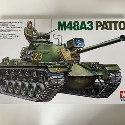 Tamiya M4843 Patton Tank Model No.120
