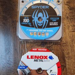 Brand New Diamond grit 7-in Cutting Wheel Accessory.$20 each.