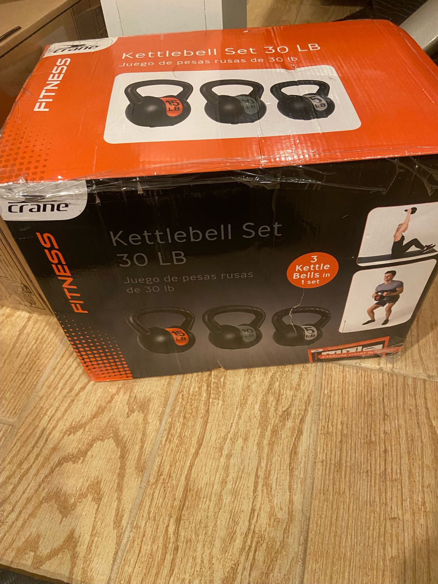 100 New In Box Kettlebells 