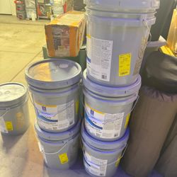 Five Gallon Bucket Of Paint 