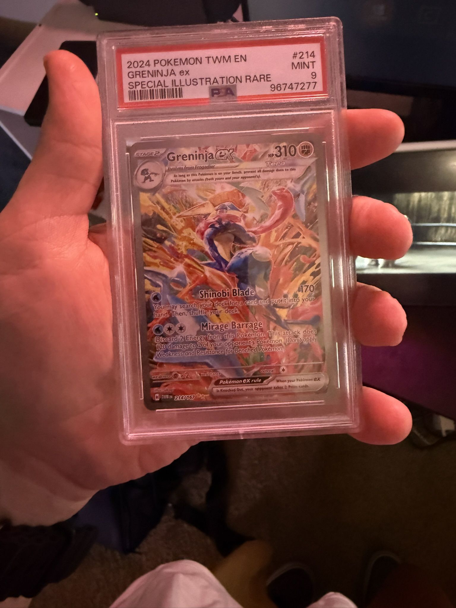 Twilight Masquerade Greninja Psa 9