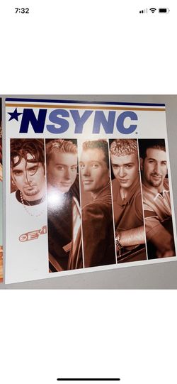 Justin Timberlake NSYNC DOUBLE SIDED 12” POSTERS