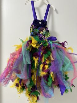 Mardi Gras Pageant Dress