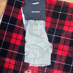 Outfit Abercrombie Shirt And Magellan Shorts