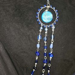 Handmade sun catchers and positionable  Beaded spiders