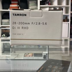 Tamron 28-200mm F/2.8-5.6 Di III RXD Sony