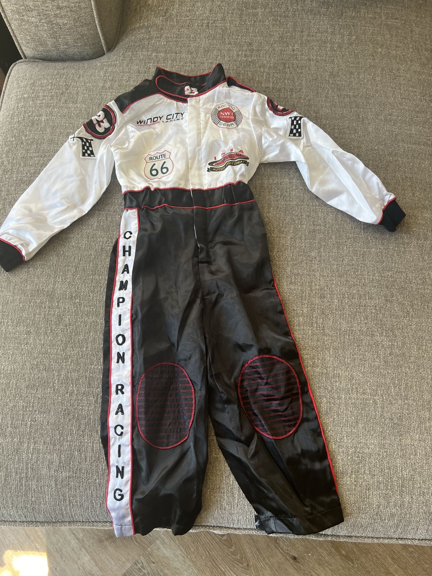 Size 2-3 Race Car Driver Costume