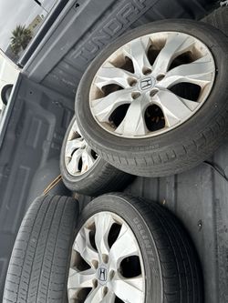 Rims and tires for Honda Accord