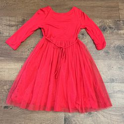 Justice Girls Youth Sequin & Tulle Reindeer Christmas Dress Sz 10 Thumbnail