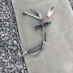 Laundry Sink Faucet W/ Soap Dispenser 