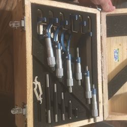 0”-6” Fowler OD Mic set