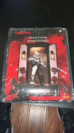Terrifier Halloween Door Cover