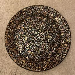 Mosaic Decorative Plate 12” Plate 