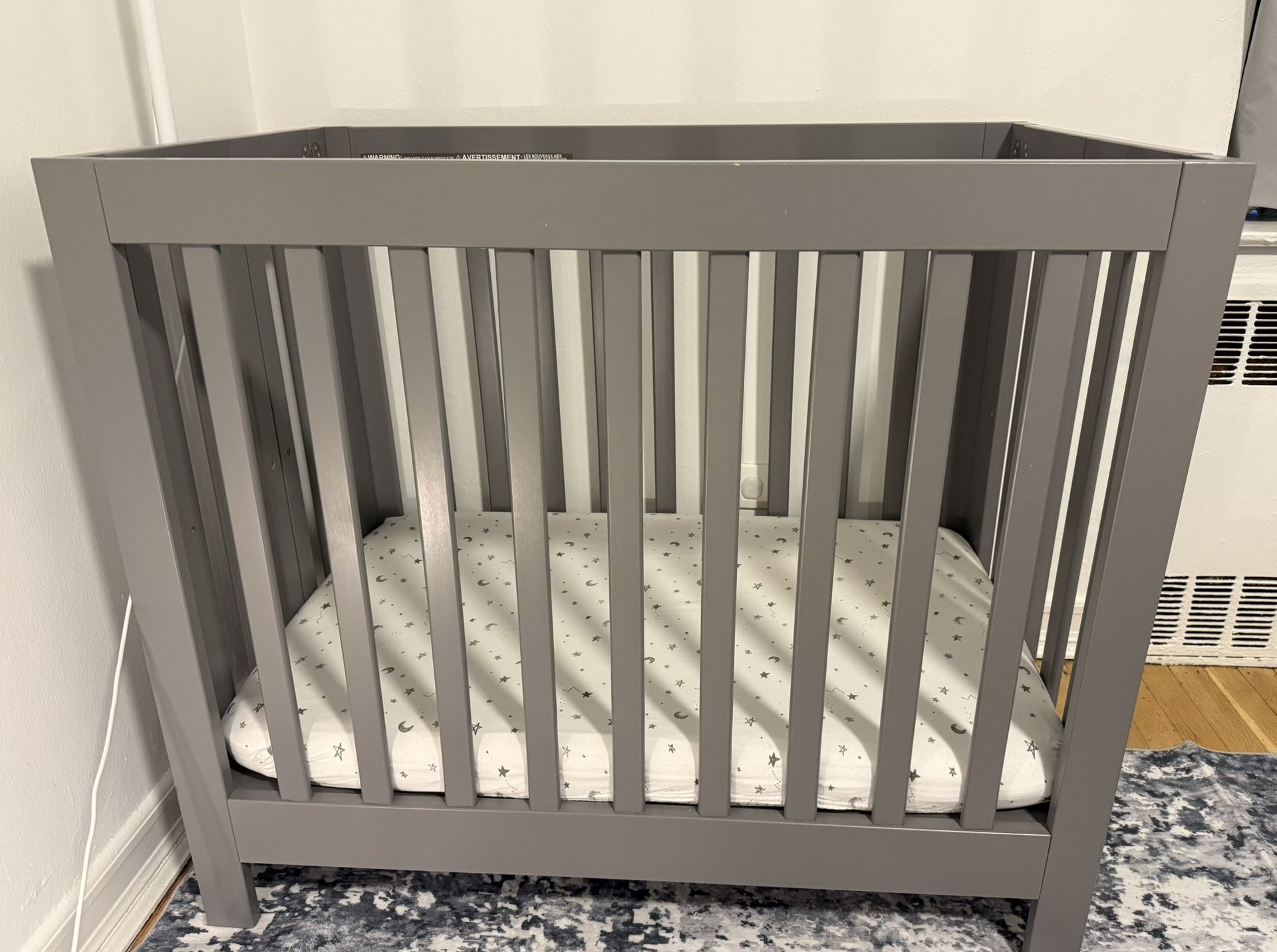 Babyletto Mini Crib Wheels Included