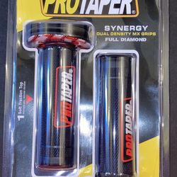 New ProTaper Motorcycle Handlebar Grips 7/8" 22MM Motorcycle Rubber Hand Grip Dirt Bike OffRoad Brand New in packing ProTaper Handle Bar Grips f