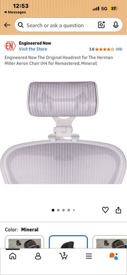 Herman Miller Chair Headrest
