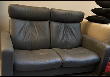 Ekornes Stressless Love Seat 2 Person Couch Sofa