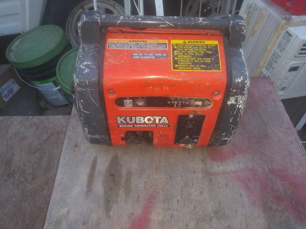 Kubota av650 generator
