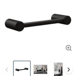 Moen Towel Bar New In Box Matte Black 