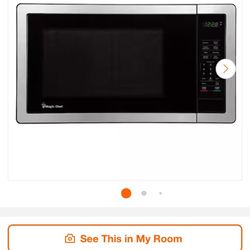 Magic Chef 1.1 1000watts Countertop microwave 