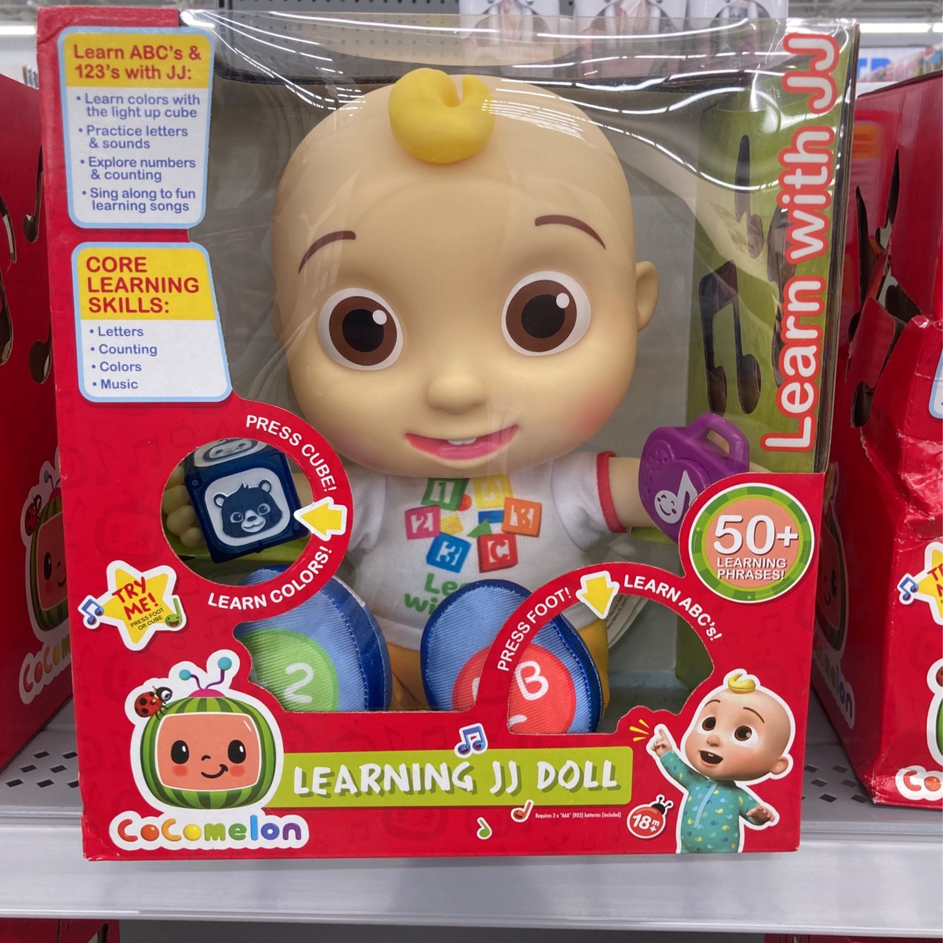 Learning JJ Doll By Cocomelon 