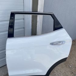 13-18 Hyundai Santa Fe Sport Rear Door Left Side Driver