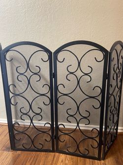 Fireplace screen