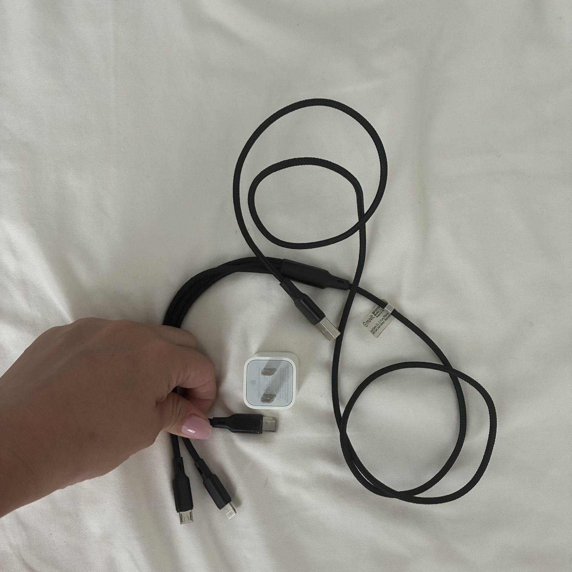 Universal iPhone Android Charger Lightning USB-c