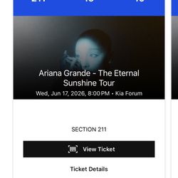 Ariana Grande tickets
